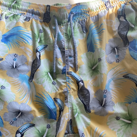 Vilebrequin Toucan Print Swim Trunks - Picture 12 of 12